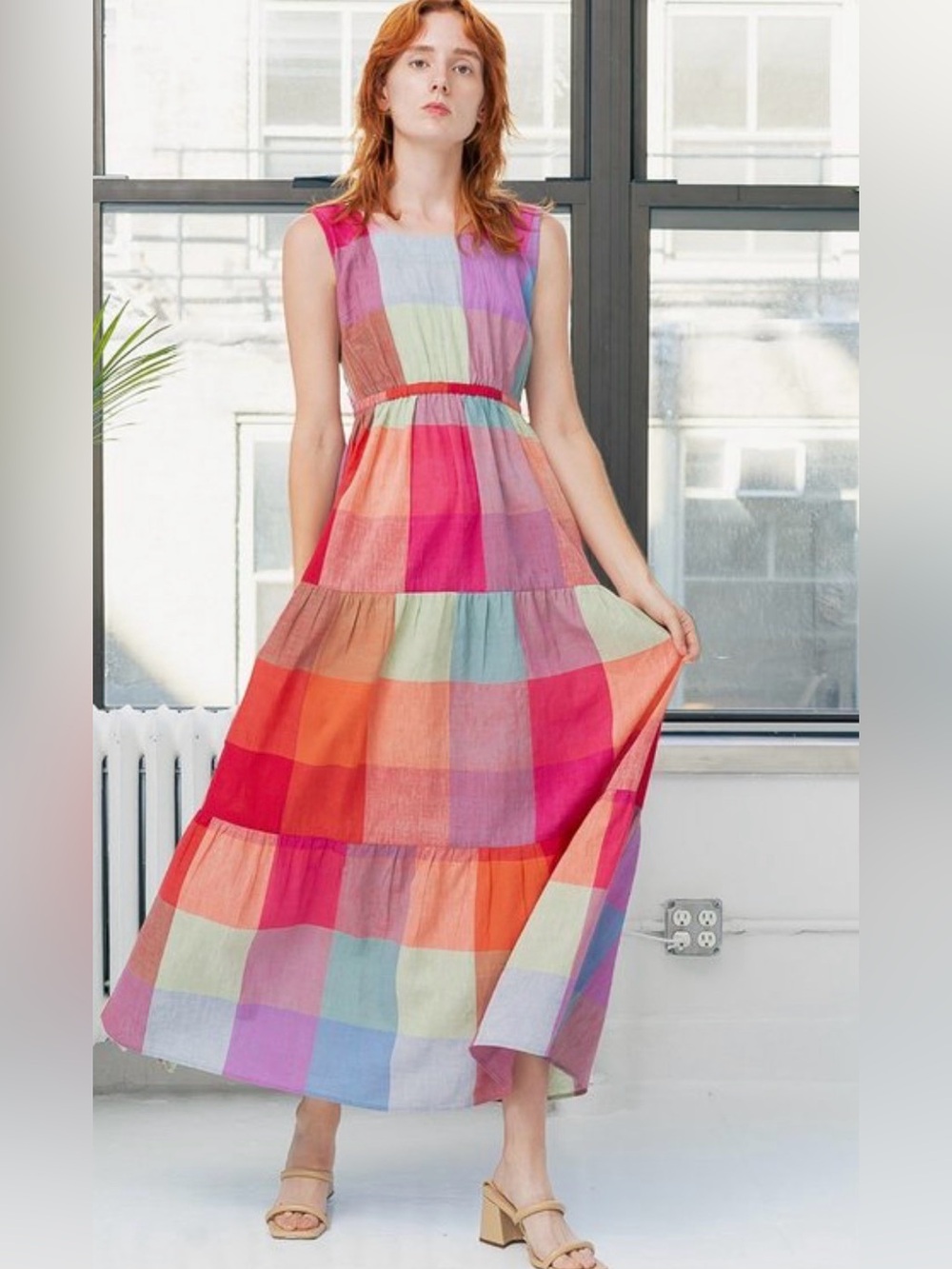 Rujuta Sheth Gema Tier Dress - sold out color, size small
